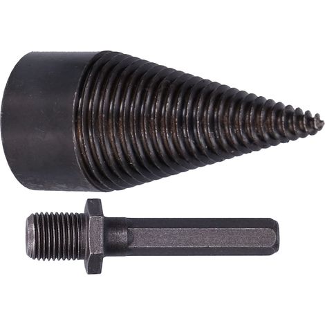 Mèche de fendage de bois de 42 mm, outil de coupe en acier rapide pour perceuse à percussion électrique (poignée hexagonale) (1/5)