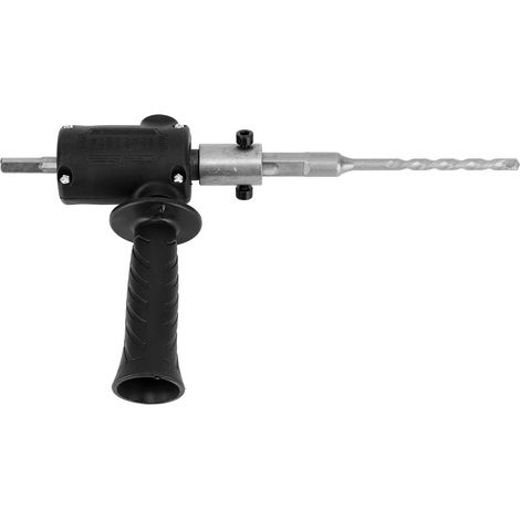 Perceuse rotary burin tête conversion marteau piqueur électrique mandrin noir (1/5)