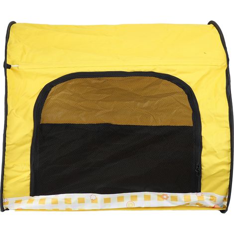 Parc pour chat/chien de compagnie spacieux, polyvalent et pliable, utilisable à l'intérieur comme à l'extérieur. Dimensions : 70 x 55 x 45 cm / 27,6 x 21,7 x 17,7 pouces. (1/5)