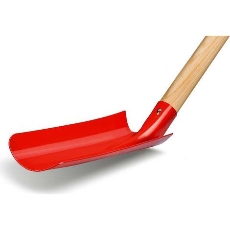 FP – Pelle à orniérage d’eau – Lame en acier trempé – Manche long en frêne 1300 mm – Revêtement par poudre – Pour chantiers humides