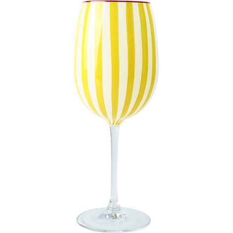 Lot de 3 verres à pied 43.5cl en verre, CIRCUS