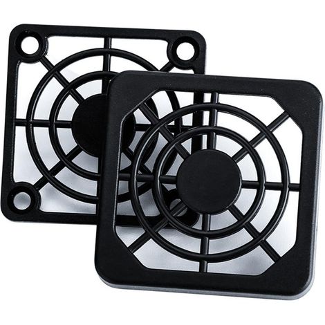 Sollbry Lot de 2 housses anti-poussière pour boîtier d'ordinateur domestique, ventilateurs, haut-parleurs et produits électroniques (40 mm) (1/4)