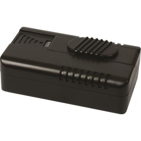 Variateur à pied pour LED - 1 unité - Plastique robuste - Réglage intensité lumineux - Salon et chambre - Noir compact (1/3)