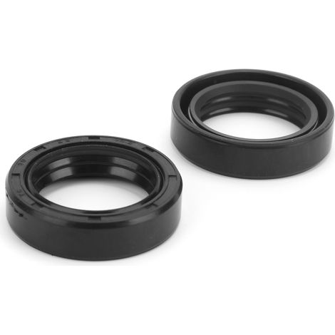 2 Stück Motorrad-Vorderradgabeldichtungen Stoßdämpfer Gummistaubschutz für Haojue 42x30x10,5mm (1/5)