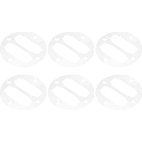 Lot de 10 joints pour compresseur d'air, plaque métallique en aluminium 51, accessoires pour pompe à cylindre 3P/4P (1/5)