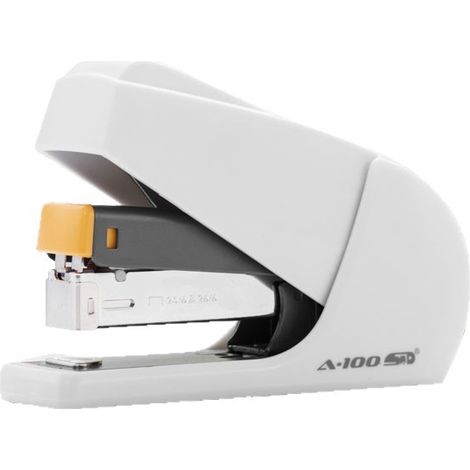 Agrafeuse Économique d’Effort STD A‑100, Agrafeuse de Bureau 25 Feuilles, Couleur Blanc, Compatible agrafes 24/6 et 26/6, AGRAFES NON INCLUSES, Agrafeuse manuelle pour bureau, école et usage domestiq (1/3)