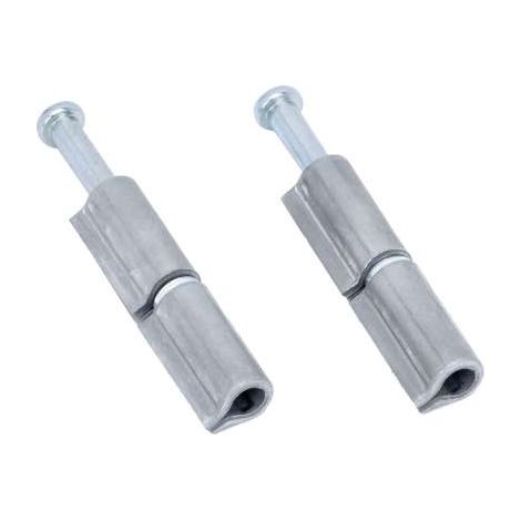 Cerniere Saldare 2 Ali Sfilabili Mm. 80