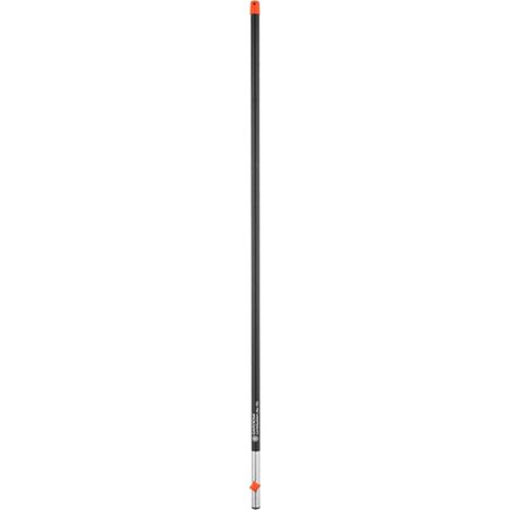 Manche d'outils de jardin aluminium 150 cm – Poignée ergonomique antidérapante – Compatible avec gamme combisystem Gardena