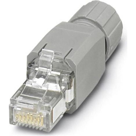 Phoenix Contact VS-VARAN-RJ45-Q Connettori RJ45 1402410 Spina dritta Numero di poli 6 Grigio 1 pz. (1/3)