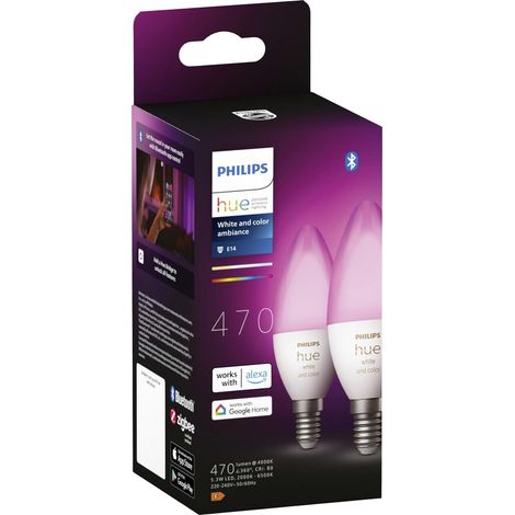 Philips Hue LED-Leuchtmittel (Erweiterung) 871951435671900 EEK: G (A - G) Hue White & Col. Amb. Dop (1/5)