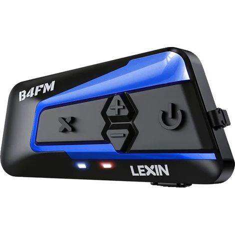 Intercom de casque de moto, Bluetooth 5.0, partage de musique, B4FM-X 1PC (1/2)