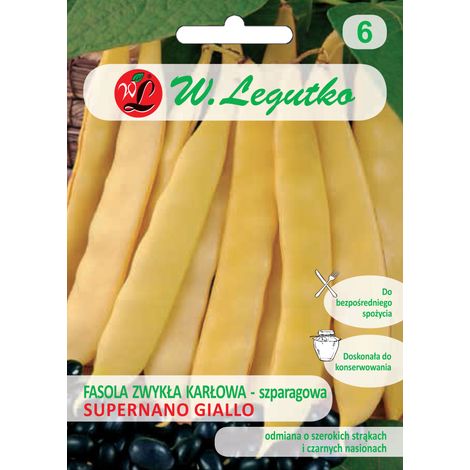 Legutko Fagioli Nani Supernano Giallo semi a nastro 40 g (1/2)
