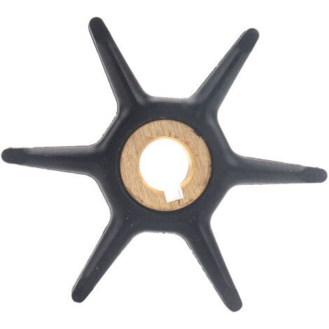 Hors-bord , Hélice en Acier Inoxydable pour Convient à la turbine de pompe à eau hors-bord Johnson 277181, turbine en caoutchouc 434424,18-3001 (1/5)