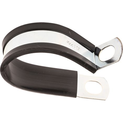 Clip serre-câbles à visser, Ø max 50mm en Acier plaqué ( Prix pour Paquet de 2 )
