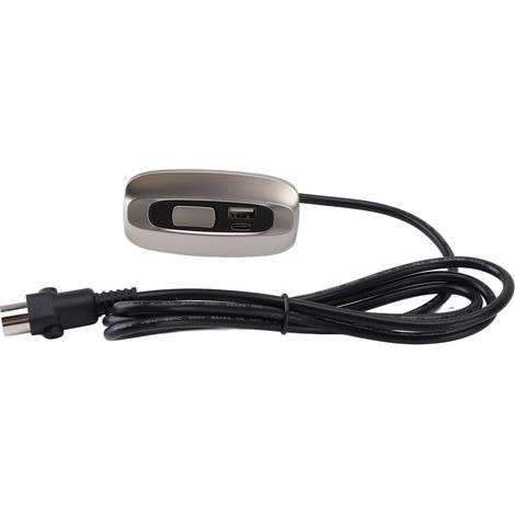 Télécommande Fauteuil Électrique Canapé Motorisé Connecteur 5 Broches Ports USB Type-C et A Charge Rapide Design Ergonomique ABS (1/5)