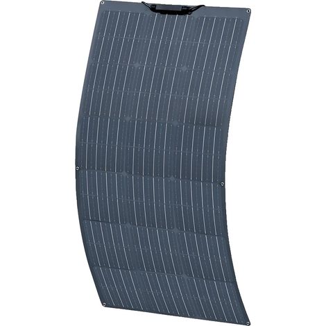 Kit de panneaux solaires, design flexible, technologie de charge intelligente, panneau solaire de 100W (1/2)