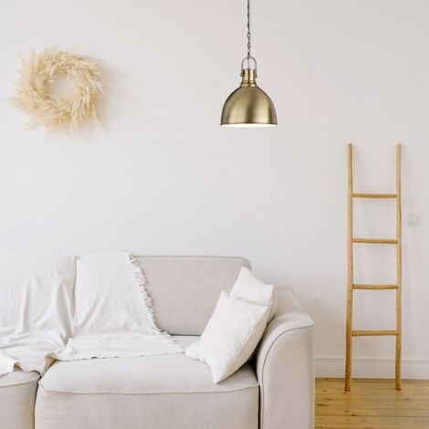 Suspension Trio Jasper laiton Ø31 E27 60W métal (1/2)