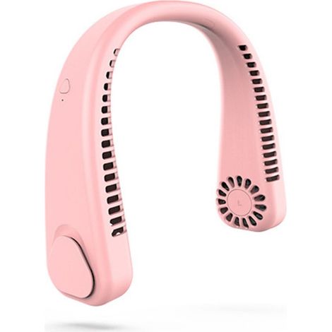 Ventilateur Cou Portable Sans Pales – Ventilation 360°, 3 Vitesses – Rechargeable USB – Idéal Jardinage, Voyages, Sport Extérieur – Silencieux (1/5)