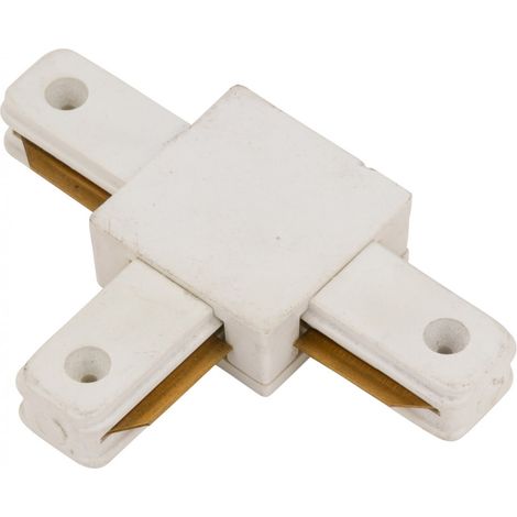Conector T Carril Monofásico Blanco [HO-PL218000T]