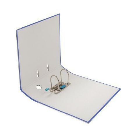 Archivador de palanca elba top carton compacto polipropileno con rado din a4 lomo de 80 mm azul (1/4)