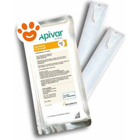 Apivar strisce (confezione da 10 strisce - principio attivo amitraz)