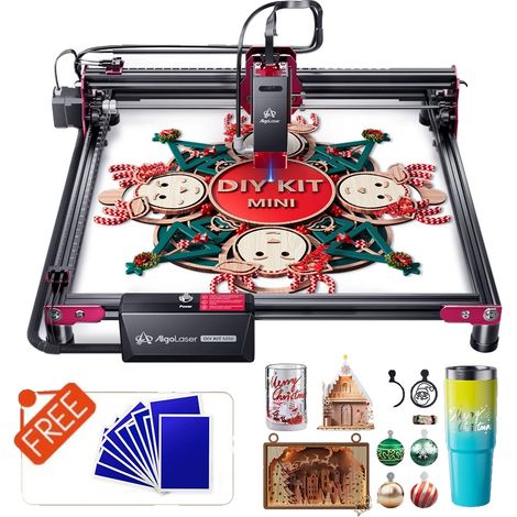 Mini graveur laser, performance haute vitesse, options de contrôle polyvalentes, KIT DIY MINI 5W 2 (1/2)