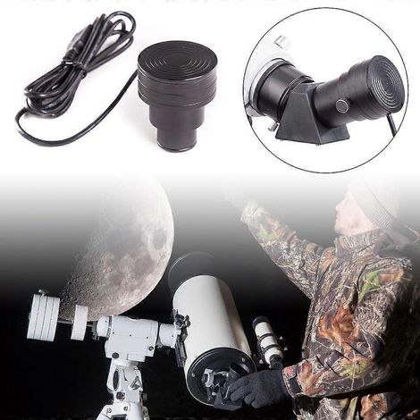 Objectif numérique USB 1,25" 130 W pixels pour la photographie et l'observation scientifique (1/4)