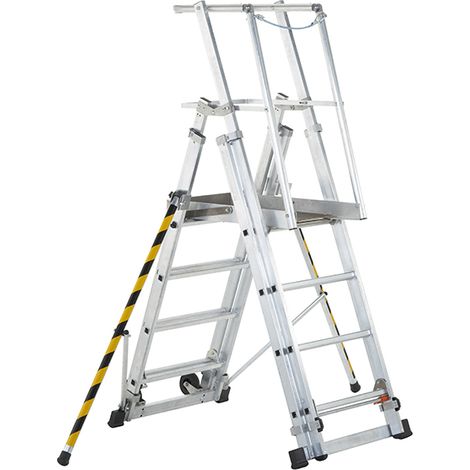 Zarges 41326 ZAP 1 Access Platform, Platform Height 1.0/1.3/1.6/1.8m 4 - 7 Rungs ZAR41326 (1/5)