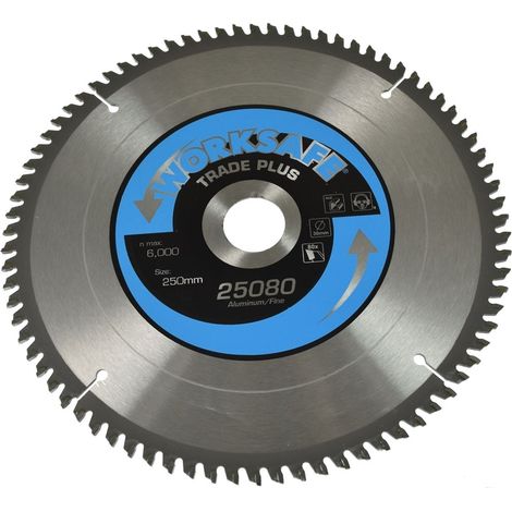 Aluminium Cutting TCT Circular Saw Blade 250 x 30mm 80tpu (1/3)