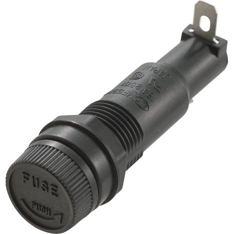 TRU COMPONENTS 701482 MF-530H Sicherungshalter  Passend für (Sicherungen) Feinsicherung 6.3 x 32 mm