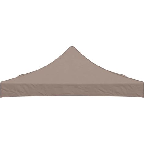 Maison Exclusive - Partyzelt-Dach 3x3 m Taupe 270 g/m² (1/5)