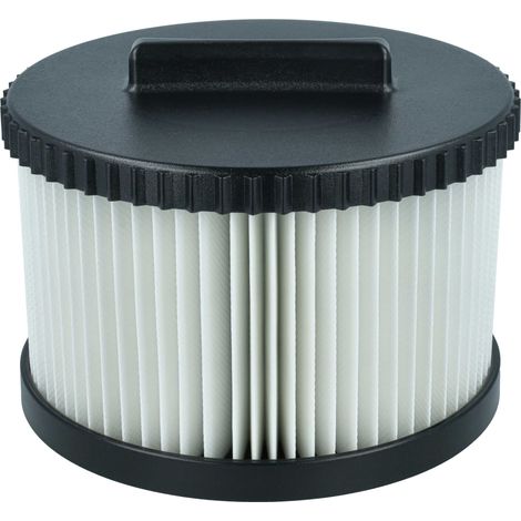 vhbw Staubsaugerfilter Ersatz für Dewalt DWV9330 für Staubsauger - HEPA-Filter Schwarz Weiß