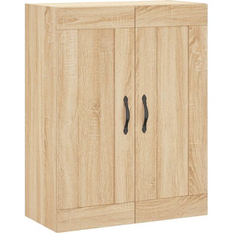 Armario de pared madera ingeniería roble Sonoma 69,5x34x90 cm vidaXL (1/5)