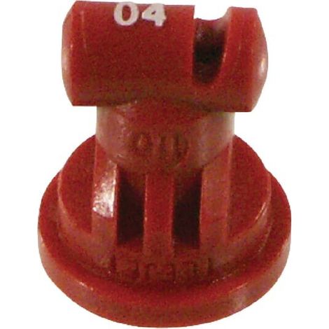Boquilla chorro gran 谩ngulo TT 110掳 04 rojo pl谩stico TeeJet TEEJET TT11004VP