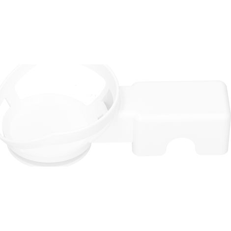 étagère rangement-Support mural pour Echo Dot 4 (4ème génération) - Hanger blanc ABS (1/4)