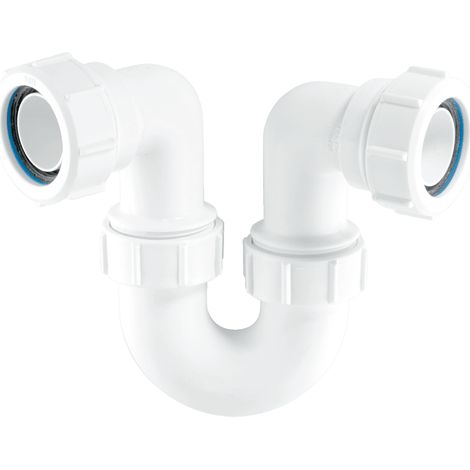 McAlpine TR10 1½" 75mm Water Seal Running Tubular Swivel 'P' Trap (1/2)