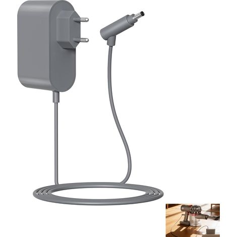 Jiajia AI-Chargeur 26.1V 780mA Compatible Aspirateur Dyson V6 V7 V8, 1.8m Adaptateur Alimentation de Remplacement pour Animal Absolute Motorhead Fluffy Extra, DC58 DC59 DC60 DC61 DC62 DC74 SV03 SV04 S (1/5)