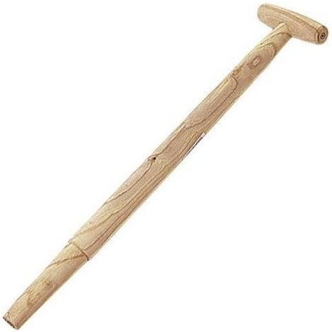 Stampella a pala con manico in legno (1/2)