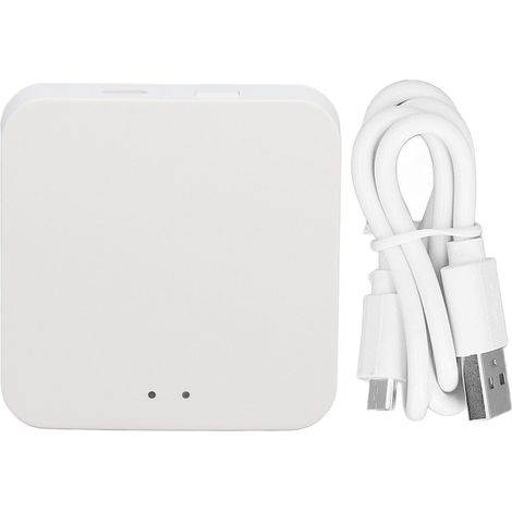 Serrure intelligente 2.4G WiFi Gateway Bluetooth Télécommande Smart Hub Maison Matériau ABS (1/5)