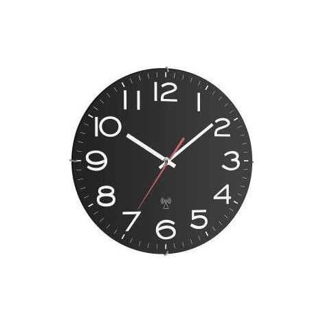 TFA-Dostmann 60.3509 reloj de mesa o pared Alrededor Negro (1/3)