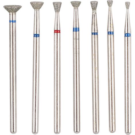 Lot N°03 - Embouts de fraisage pour perceuse électrique multifonctionnelle, tête de meulage pour manucure et ongles (1/5)