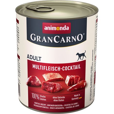 Animonda GranCarno Adult Multi-Fleischcocktail 800 g Hundefutter Nassfutter (1/2)
