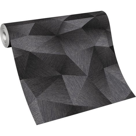 Papier peint carreaux de ciment beige et gris Tapisserie beige carreaux de ciment pour cuisine Papier peint intissé salon & salle de bain (1/5)