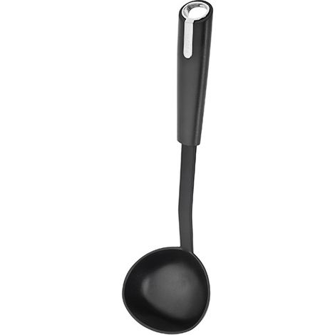Judge Satin Black Nylon End Soup Ladle