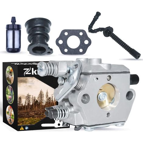 Kit de carburateur MS250, adapté pour STIHL 021 023 025 MS210 MS230 MS250, 1123 120 0603, joint de carburateur, tuyau de carburant souple, filtre à carburant ter, collecteur d'admission (1/5)