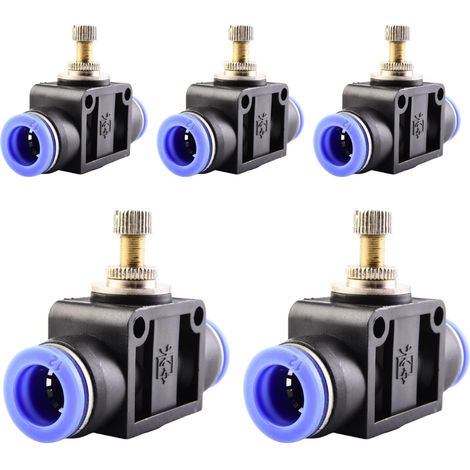10 pièces 16 mm répartiteur en Y à 3 voies, raccord pneumatique, rapide plastique raccords Push to Connect, adaptateur de conduite d'air PY - LSA-12mm (1/5)