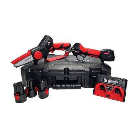 KIT FORBICE PS23-25 + MINI SEGA CS22-04 BLUEBIRD