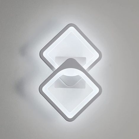 Applique murale LED intérieure 24W, design personnalisable, convient aux escaliers intérieurs, aux salons et aux chambres, lumière blanche froide 6000K. (1/5)