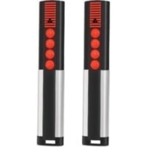 - 868MHz Télécommande Portail HSE4-868-BS, HSE2-868-BS, HS5-868-BS, HS4-868-BS, 4 Canaux, Rolling Code, Telecommande Tubauto avec Piles, Telecommande HS1-868-BS, HSP4-868-BS, HSD2-868-BS