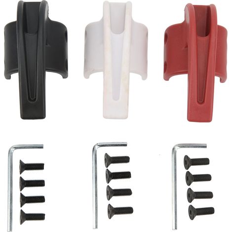3 Crochets Avant Pratiques en Plastique pour Trottinette Électrique Xiaomi Ninebot Max G30, Crochets de Transport Polyvalents et Supports de Suspension (1/5)